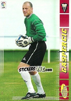 Cromo Gaspercic - Liga 2004-2005. Megacracks - Panini