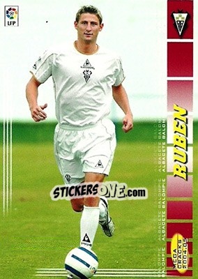 Cromo Ruben - Liga 2004-2005. Megacracks n. 5 - Panini