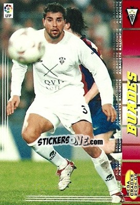 Cromo Buades - Liga 2004-2005. Megacracks n. 7 - Panini