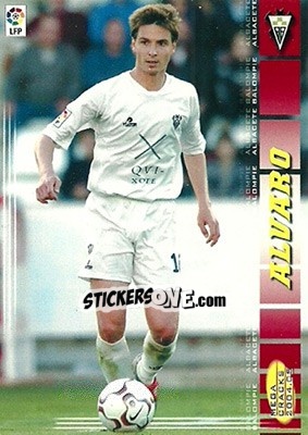 Cromo Alvaro - Liga 2004-2005. Megacracks n. 9 - Panini