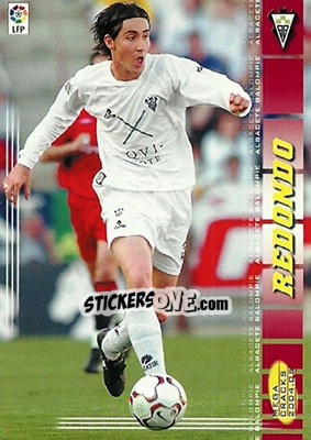 Cromo Redondo - Liga 2004-2005. Megacracks - Panini