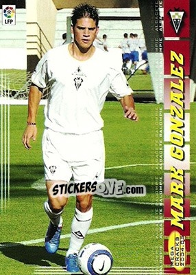 Cromo Mark Gonzalez - Liga 2004-2005. Megacracks - Panini