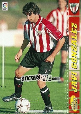 Sticker Javi Gonzalez - Liga 2004-2005. Megacracks n. 21 - Panini