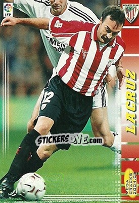 Figurina Lacruz - Liga 2004-2005. Megacracks n. 22 - Panini