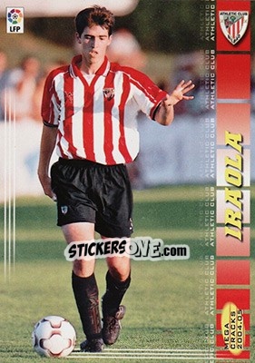 Sticker Iraola - Liga 2004-2005. Megacracks - Panini