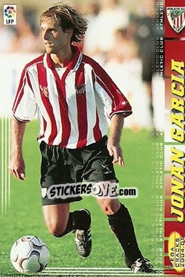 Sticker Jonan Garcia - Liga 2004-2005. Megacracks - Panini