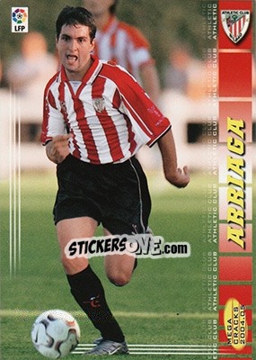 Sticker Arriaga - Liga 2004-2005. Megacracks - Panini