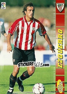 Sticker Ezquerro - Liga 2004-2005. Megacracks - Panini