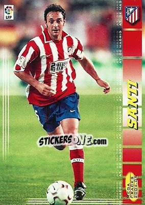 Sticker Santi - Liga 2004-2005. Megacracks - Panini