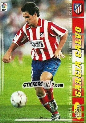 Cromo Garcia Calvo - Liga 2004-2005. Megacracks - Panini