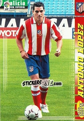 Cromo Antonio Lopez - Liga 2004-2005. Megacracks - Panini