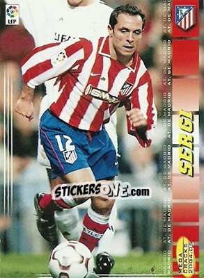 Sticker Sergi - Liga 2004-2005. Megacracks - Panini