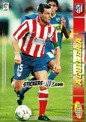 Sticker Aguilera - Liga 2004-2005. Megacracks - Panini