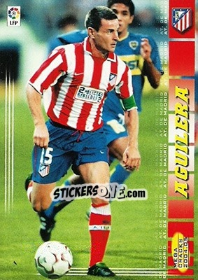 Sticker Aguilera - Liga 2004-2005. Megacracks n. 47 - Panini