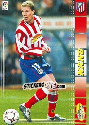Sticker Nano - Liga 2004-2005. Megacracks - Panini