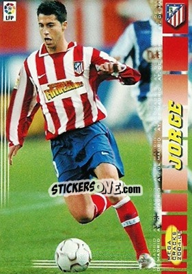 Sticker Jorge - Liga 2004-2005. Megacracks - Panini