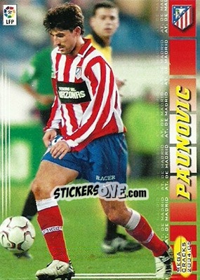 Sticker Paunovic - Liga 2004-2005. Megacracks - Panini