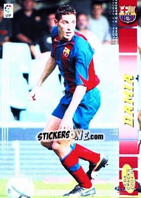 Sticker Damiá - Liga 2004-2005. Megacracks n. 58bis - Panini