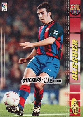 Sticker Oleguer - Liga 2004-2005. Megacracks - Panini
