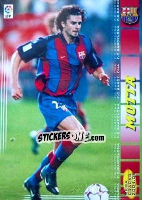 Sticker Thiago Motta - Liga 2004-2005. Megacracks n. 64 - Panini