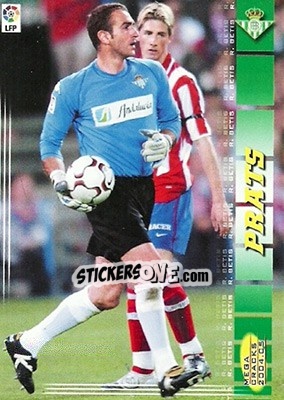 Sticker Prats - Liga 2004-2005. Megacracks n. 74 - Panini