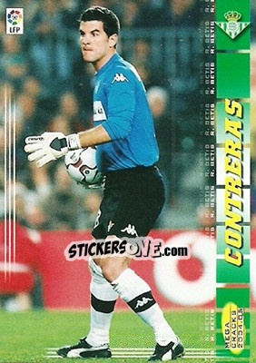 Sticker Contreras - Liga 2004-2005. Megacracks - Panini