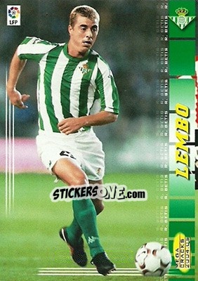 Sticker Lembo - Liga 2004-2005. Megacracks - Panini