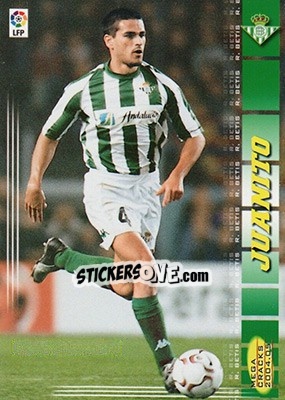 Sticker Juanito - Liga 2004-2005. Megacracks - Panini