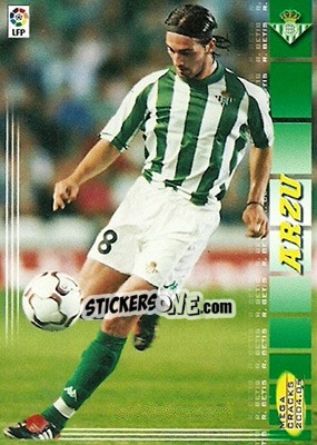 Sticker Arzu - Liga 2004-2005. Megacracks - Panini