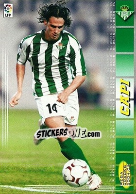 Sticker Capi - Liga 2004-2005. Megacracks - Panini
