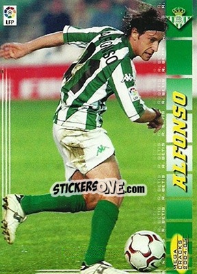 Figurina Alfonso - Liga 2004-2005. Megacracks - Panini