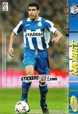 Sticker Naybet - Liga 2004-2005. Megacracks - Panini