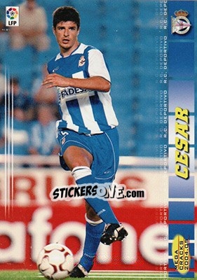 Cromo Cesar - Liga 2004-2005. Megacracks - Panini