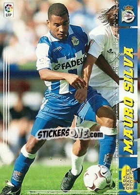 Sticker Mauro Silva - Liga 2004-2005. Megacracks - Panini