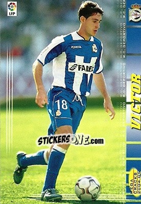 Sticker Victor - Liga 2004-2005. Megacracks - Panini