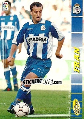 Cromo Fran - Liga 2004-2005. Megacracks - Panini