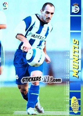 Sticker Munitis - Liga 2004-2005. Megacracks n. 108bis - Panini