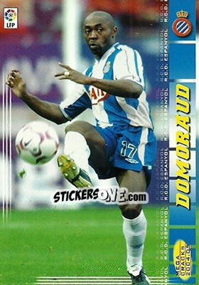 Sticker Domoraud - Liga 2004-2005. Megacracks - Panini