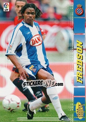 Sticker Fredson - Liga 2004-2005. Megacracks n. 117 - Panini