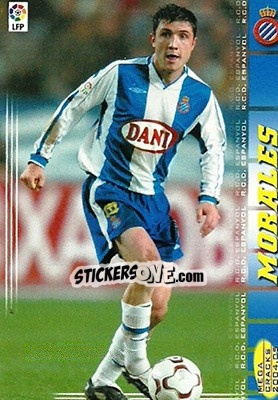 Sticker Morales - Liga 2004-2005. Megacracks - Panini