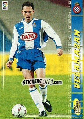 Sticker Velamazan - Liga 2004-2005. Megacracks - Panini