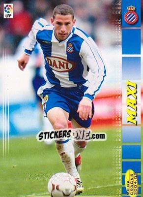Sticker Maxi Rodriguez - Liga 2004-2005. Megacracks - Panini