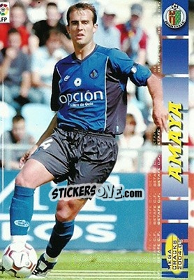 Cromo Amaya - Liga 2004-2005. Megacracks - Panini