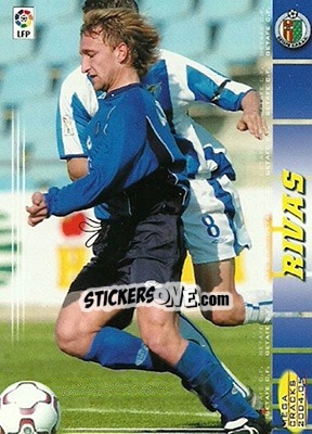 Cromo Rivas - Liga 2004-2005. Megacracks - Panini