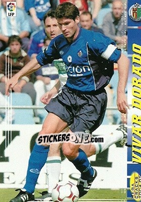 Sticker Vivar Dorado - Liga 2004-2005. Megacracks - Panini
