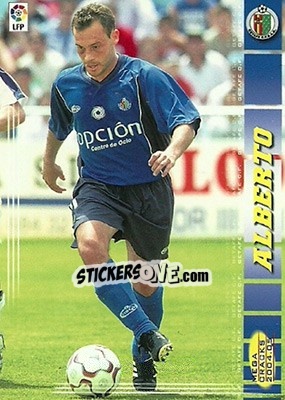 Sticker Alberto - Liga 2004-2005. Megacracks - Panini
