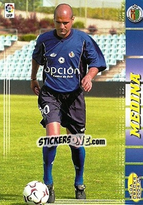 Sticker Medina - Liga 2004-2005. Megacracks n. 139 - Panini