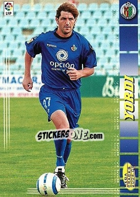 Sticker Yordi - Liga 2004-2005. Megacracks - Panini