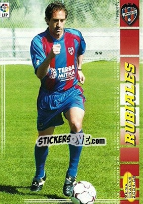 Sticker Rubiales - Liga 2004-2005. Megacracks - Panini