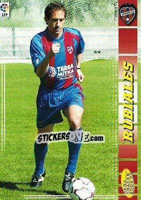 Sticker Rubiales - Liga 2004-2005. Megacracks n. 152 - Panini